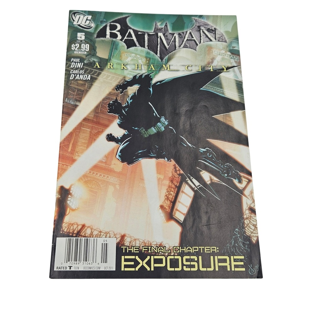 DC Batman Arkham City Comic Book Issue 5 The‎ Final Chapter Exposure